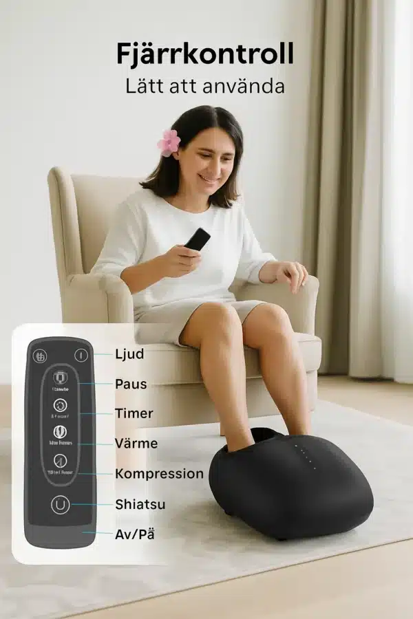 Fodmassageapparat CARE Q + med varme - Billede 2