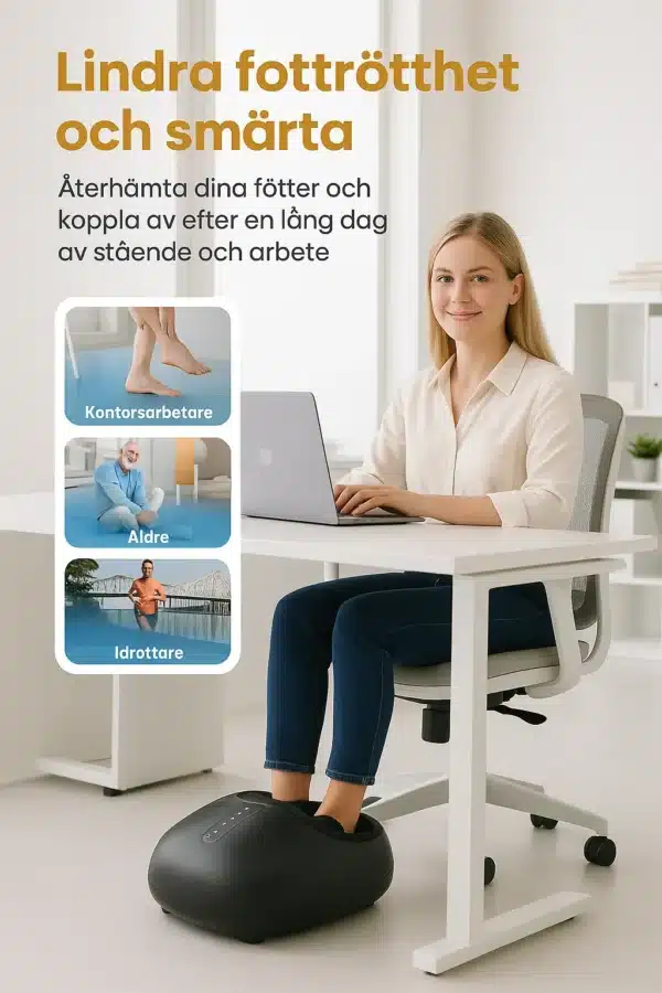 Fodmassageapparat CARE Q + med varme - Billede 6